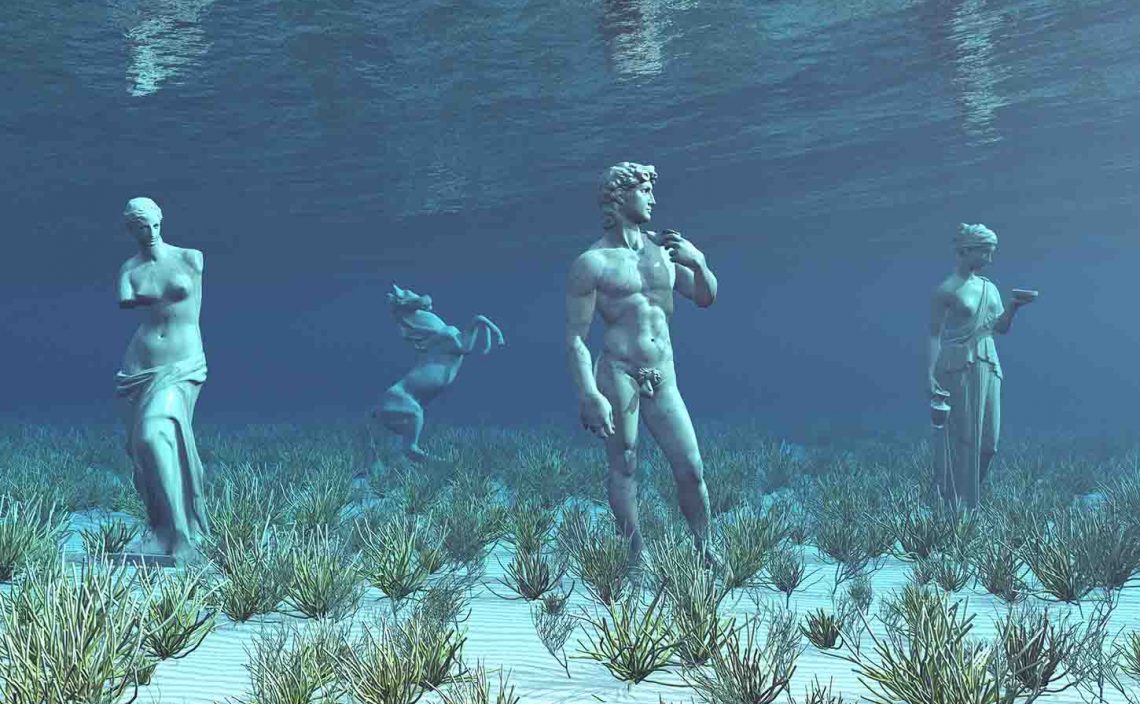 違法な漁業に立ち向かい、海を再生する海底彫刻美術館